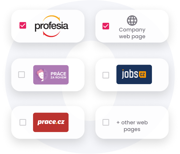 Connection to job portals